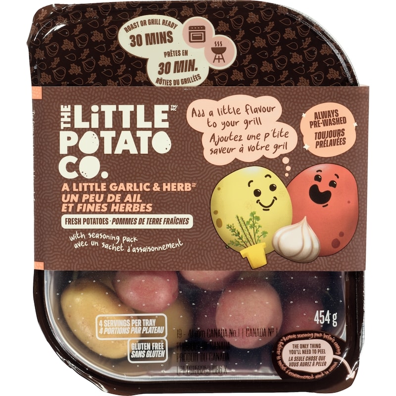 Oven BBQ Ready Garlic Herb Potatoes