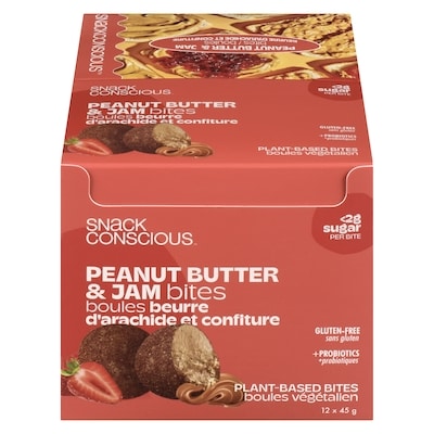 Snackconscious Peanut Butter And Jam 45 g, $8.42/100g