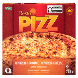 Resto Pizz Pizza Pepperoni & Cheese  765 g, $1.31/100g