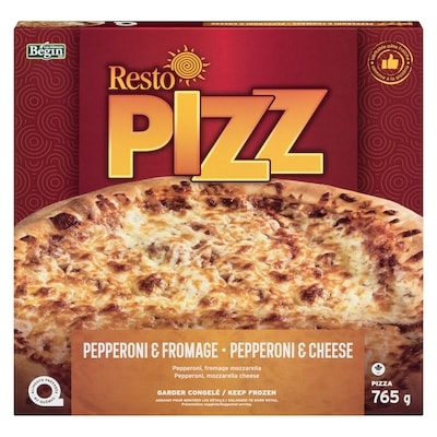 Resto Pizz Pizza Pepperoni & Cheese  765 g, $1.04/100g
