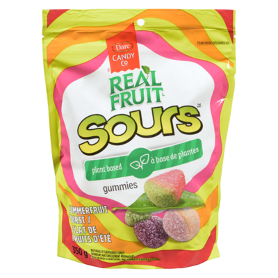 Dare REALFRUIT Sours, Summerfruit Burst 350 g, $1.14/100g