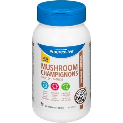 Progressive PGSV MUSHROOM COMPLEX 90 ea, 0,47 $/1ch