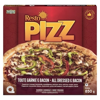 【pizza】 Resto Pizz Pizza All Dressed & Bacon - 850 g | Maxi