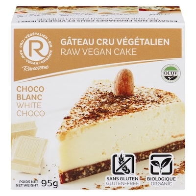 Rawesome White Choco Raw Vegan Cake 95 g, $8.41/100g