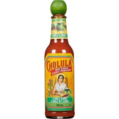 Cholula Chili Lime Hot Sauce 150 ml, $3.99/100ml