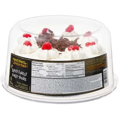 Délices du Marché Gâteau forêt-noire 750 g, 1,87 $/100g