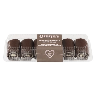 Baxters Quinn's Swiss Roll Chocolate 6x67.0 g, $1.69/100g