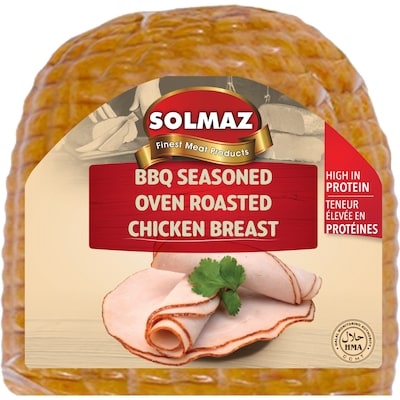 Solmaz Roasted Chicken Breast, BBQ $29.90/1kg $13.57/1lb