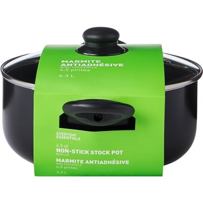 Everyday Essentials Stainless Steel Stockpot With Lid 1 ea, $26.00/1ea