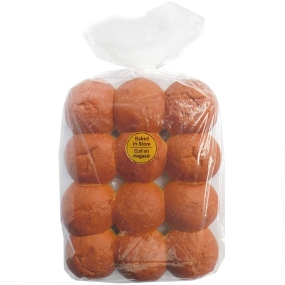 null Petits pains blancs, emb.de 12 12x400.0 g, 1,07 $/100g