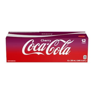 Coca-Cola Cola Cherry Cans 12x355.0 ml, $0.18/100ml