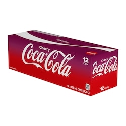 Coca-Cola Cola Cherry Cans - 12x355.0 ml | Wholesale Club