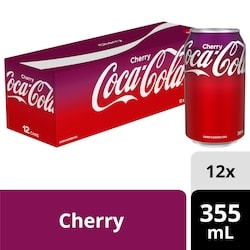 Coca-Cola Cola Cherry Cans - 12x355.0 ml | Real Canadian Superstore