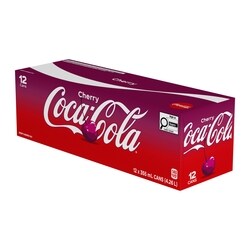 Coca-Cola Cola Cherry Cans - 12x355.0 ml | Wholesale Club