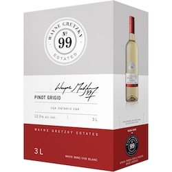 WAYNE GRETZKY Wayne Gretzky Estates, vin pinot grigio (Pièce d’identité requise au moment du ramassage) 3000 ml, 1,63 $/100ml