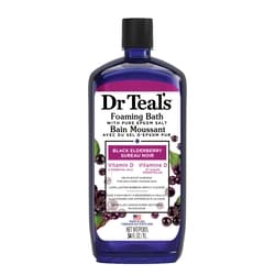 Foaming Bath with Pure Epsom Salt, Black Elderberry