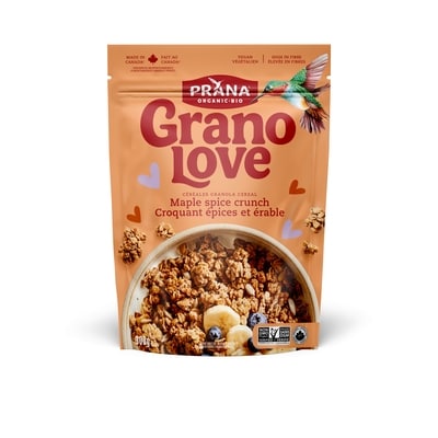 Prana Granolove – Maple Spice Crunch Organic Granola 300 g, $2.33/100g