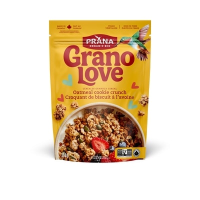 Prana Granolove – Granola biologique Croquant de biscuit à l'avoine 300 g, 1,93 $/100g
