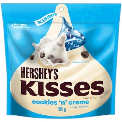 Hershey's KISSES Cookies N Creme  180 g, $3.05/100g
