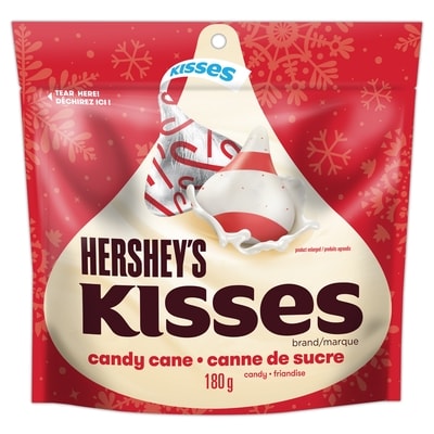Hershey’s Friandises KISSES  canne de sucre  180 g, 2,61 $/100g