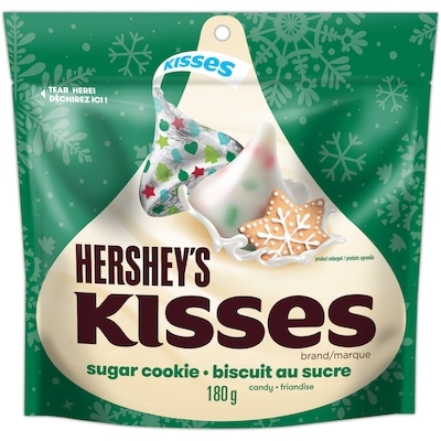 Hershey’s Friandises KISSES biscuit au sucre  180 g, 3,05 $/100g