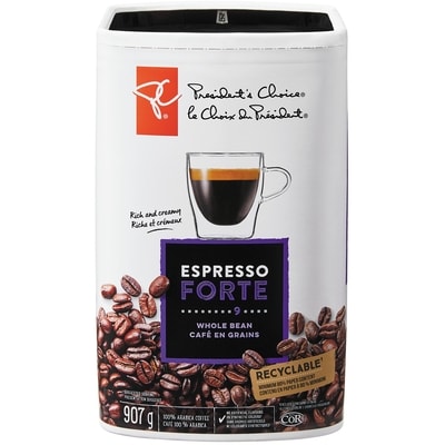 le Choix du Président Café Espresso Forte en grains PCᴹᴰ 907 g, 2,76 $/100g