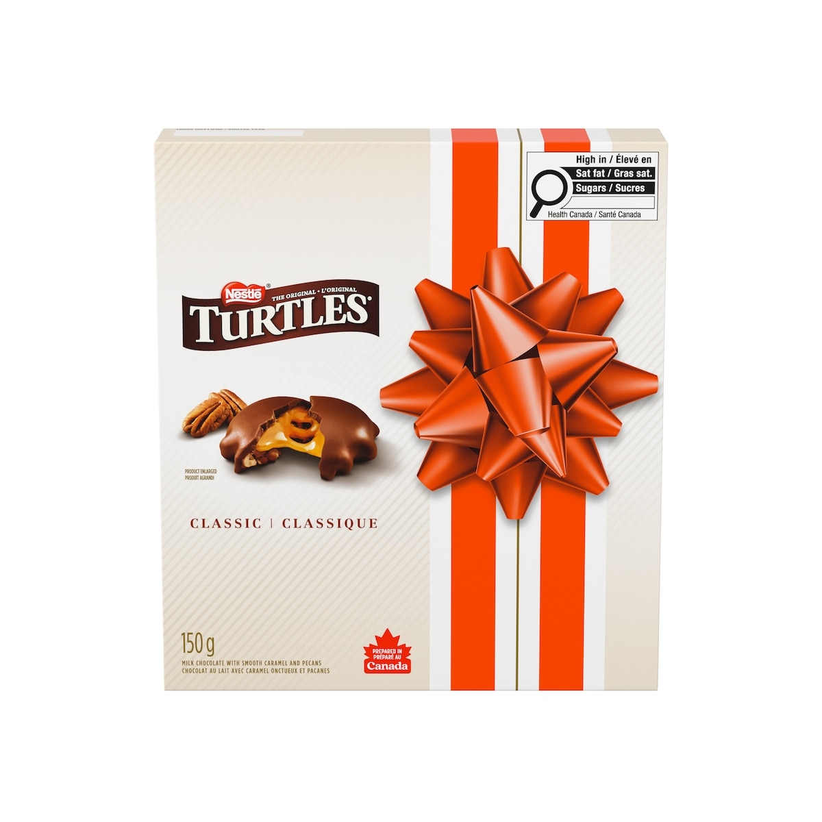 Nestlé Boîte-cadeau turtles, caramel, pacanes et chocolat 150 g, 5,99 $/100g