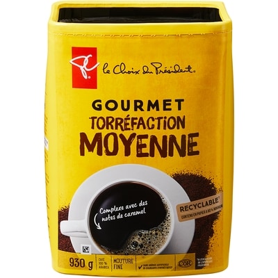 le Choix du Président Capsules de café de torréfaction moyenne Gourmet 930 g, 2,69 $/100g