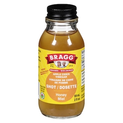 Bragg Apple Cider Vinegar Shot Honey Organic 59 ml, $5.07/100ml