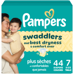Swaddlers Diapers, Size S7, 44 Count