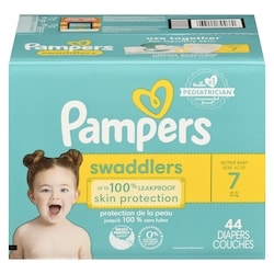 Swaddlers Active Baby Diaper Size 7 44 Count