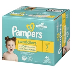 Swaddlers Active Baby Diaper Size 44 Count