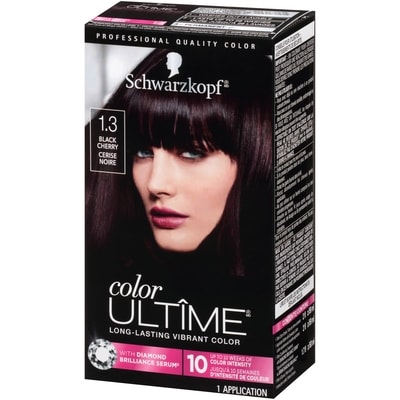 Schwarzkopf Color Ultime – Crème colorante permanente pour cheveux – Cerise noire 1.3 60 ml, 29,15 $/100ml