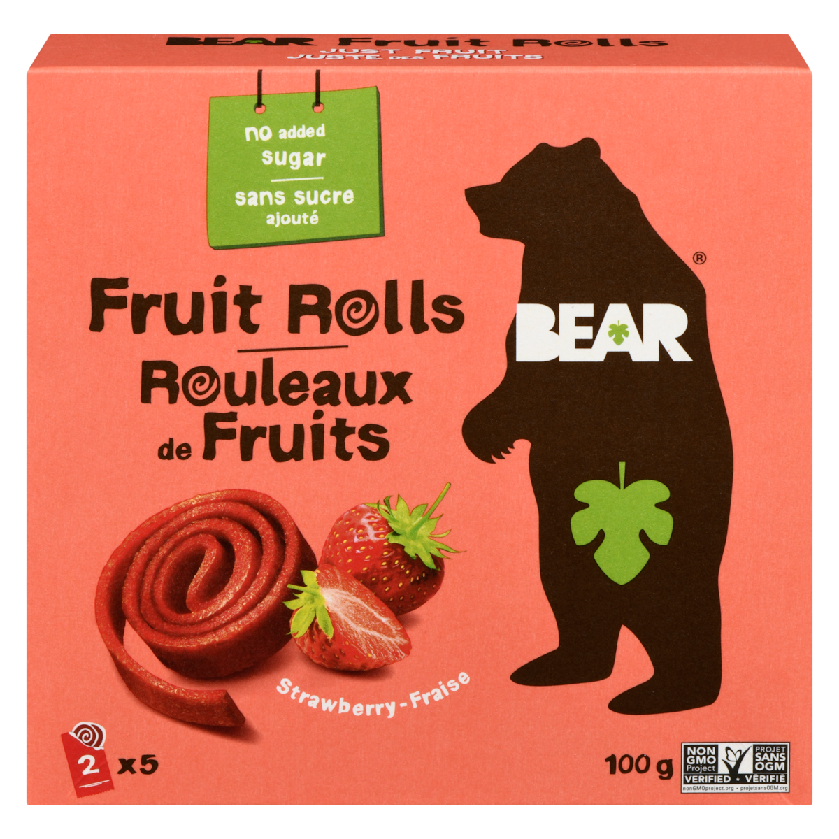 Bear Strawberry Rolls