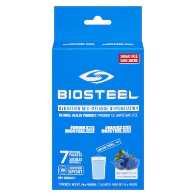 Biosteel Melange D'Hydrat. 7C Frmbse Bl 49 g, 22,43 $/100g