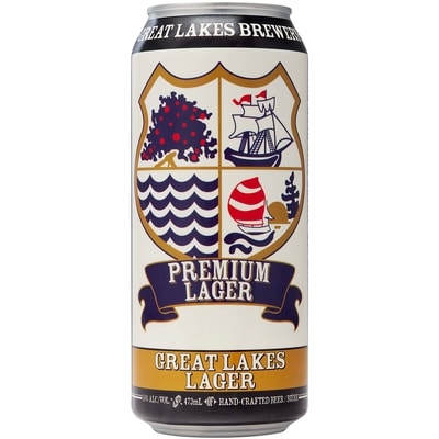 Great Lakes Brewery Lager (ID required at pick-up) 473 ml, $0.64/100ml