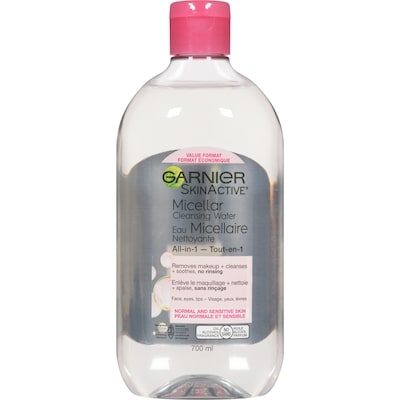 Garnier Micellar Water, Hydrating Facial Cleanser & Makeup Remover 700 ml, $2.35/100ml