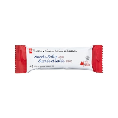 Barres tendres aux noix sucrées et salées aux amandes, format club