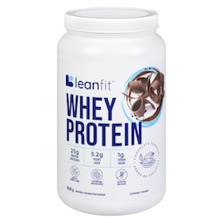 Leanfit Chocolate Flavour Whey Protein Drink Mix 875 g, $6.11/100g
