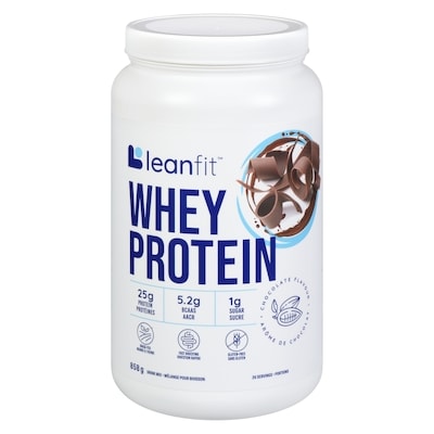 Leanfit Chocolate Flavour  Whey Protein Drink Mix 875 g, $6.17/100g