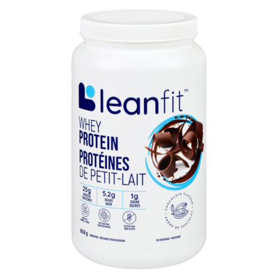 LeanFit Arôme De Chocolat Whey Protein Mélange Pour Boisson 875 g, 6,11 $/100g