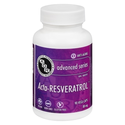 AOR 80 Mg Acta-Resveratrol 90 ea, $0.54/1ea