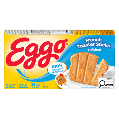 Kelloggs French Toaster Sticks Original 270 g, $1.66/100g