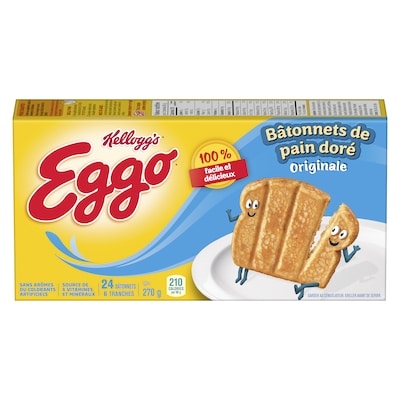 Kellogg’s Bâtonnets De Pain Doré Originale 270 g, 1,66 $/100g