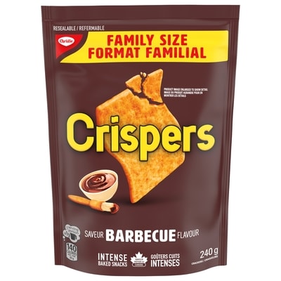 Christie Crispers, BBQ Flavour, Is It a Chip or a Cracker, Family Size 240 g, $2.08/100g