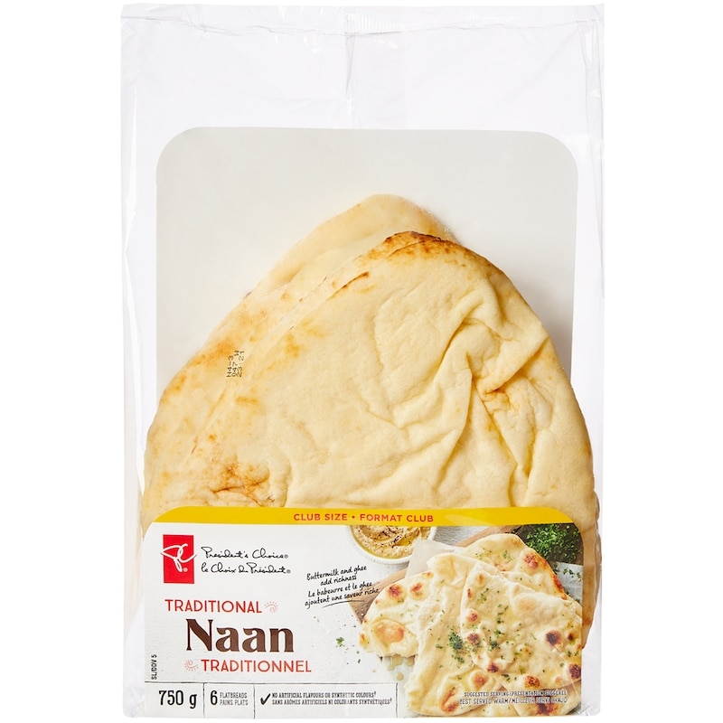 Traditional Naan Club Size 