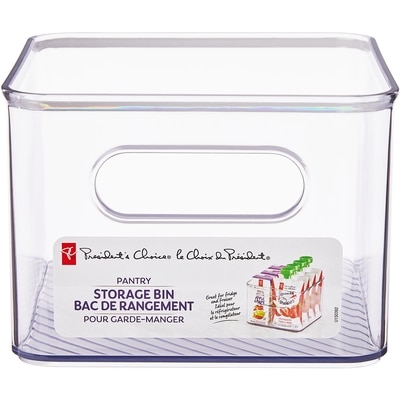 President's Choice Small Square Bin 1 ea, $11.00/1ea