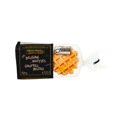 Délices du Marché Gaufres belges 420 g, 1,55 $/100g