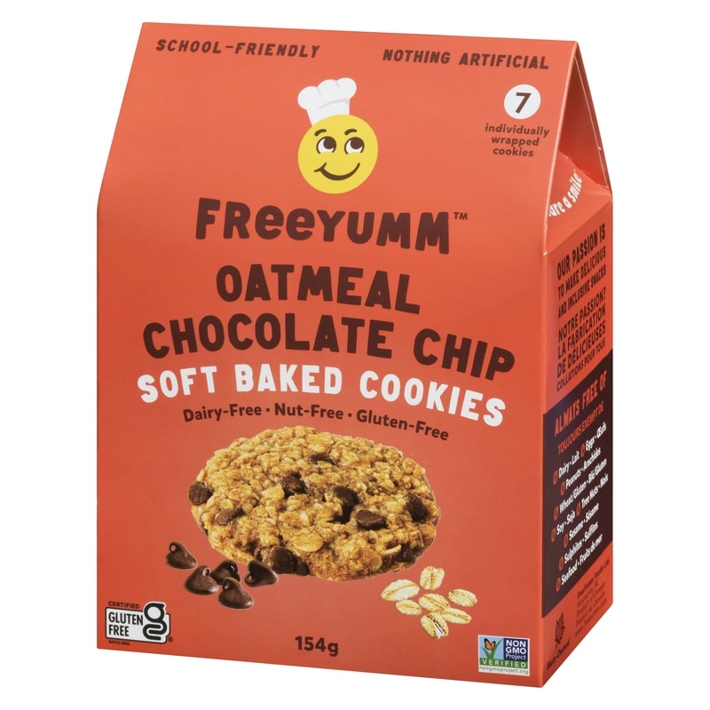 Oatmeal Chocolate Chip Soft Baked Cookies