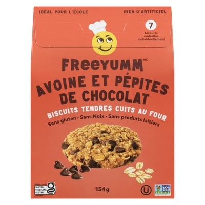 Freeyumm À L'Avoine Et Aux Pépites De Chocolat Biscuits Tendres Cuits Au Four 154 g, 3,25 $/100g